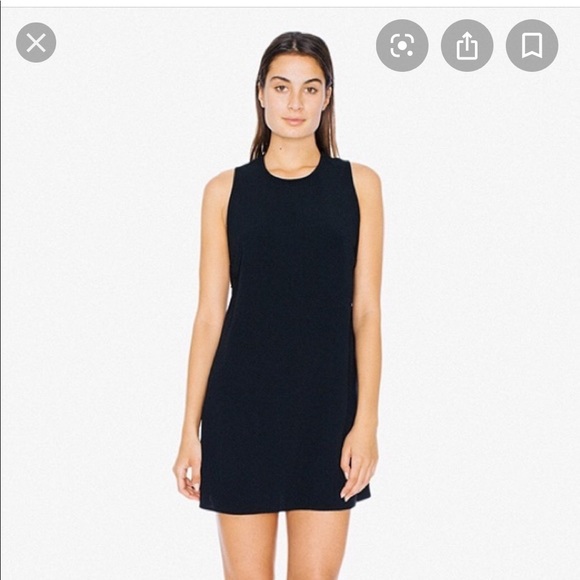 American Apparel Dakota Dress Black - Picture 2 of 2